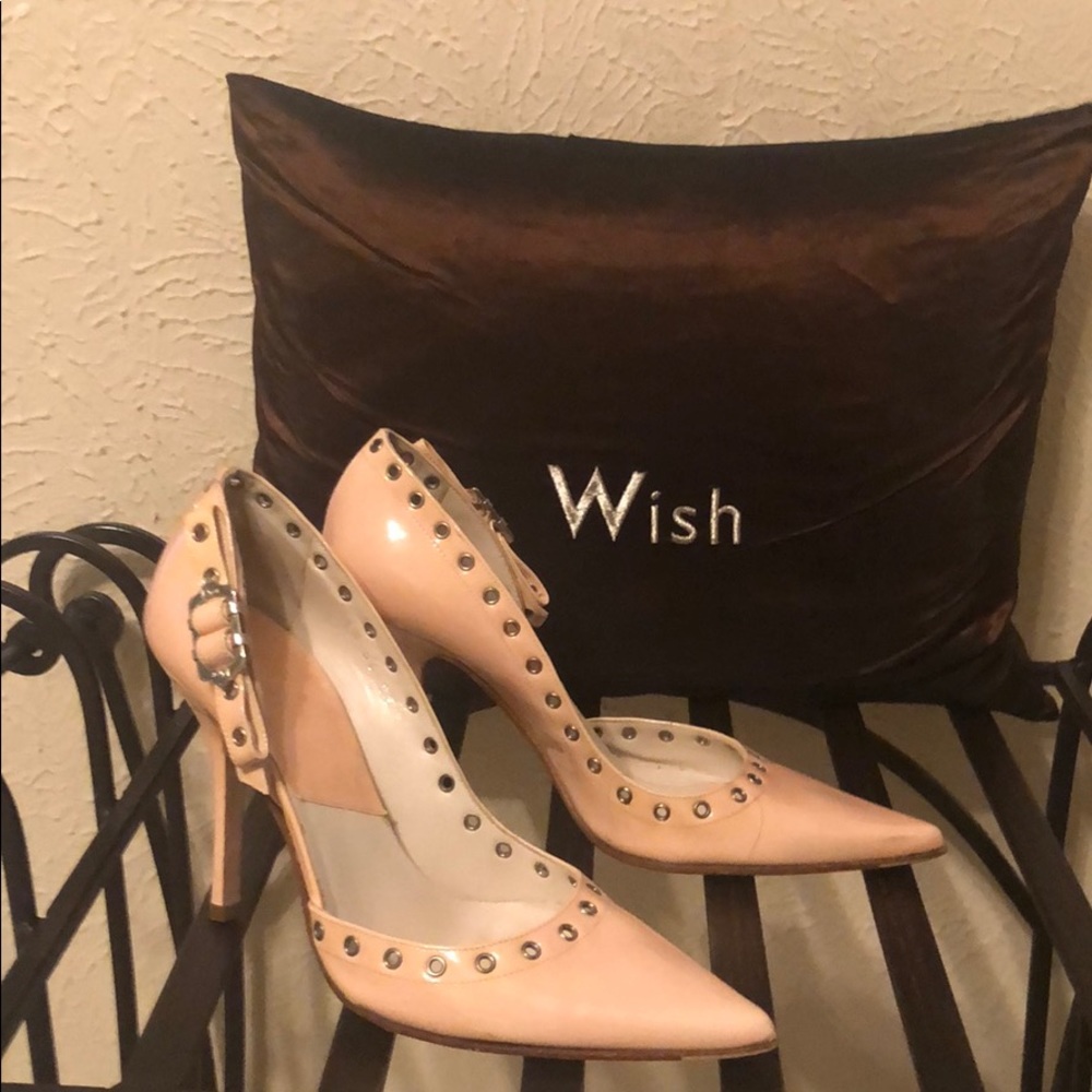 Dior patent pink heels 36